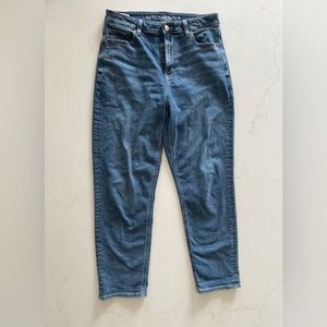 Medium wash mom jean American Eagle